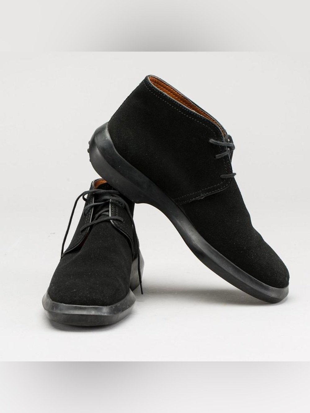 Tod’s Men's Black Suede Chukka Boots